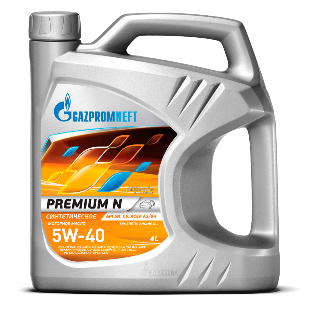 Gazpromneft Premium N 5W-40 4 Litros