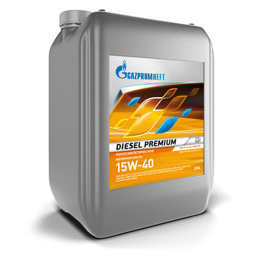 Gazpromneft Diesel Premium 15W-40 Semisintético 20 Litros