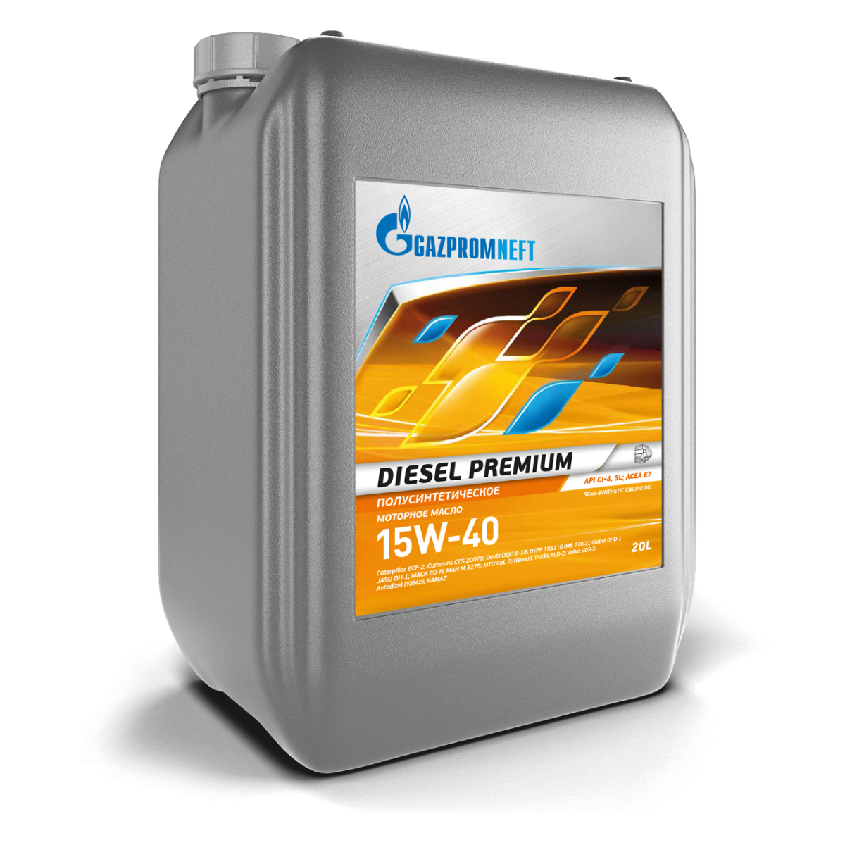 Gazpromneft Diesel Premium 15W-40 Semisintético 20 Litros