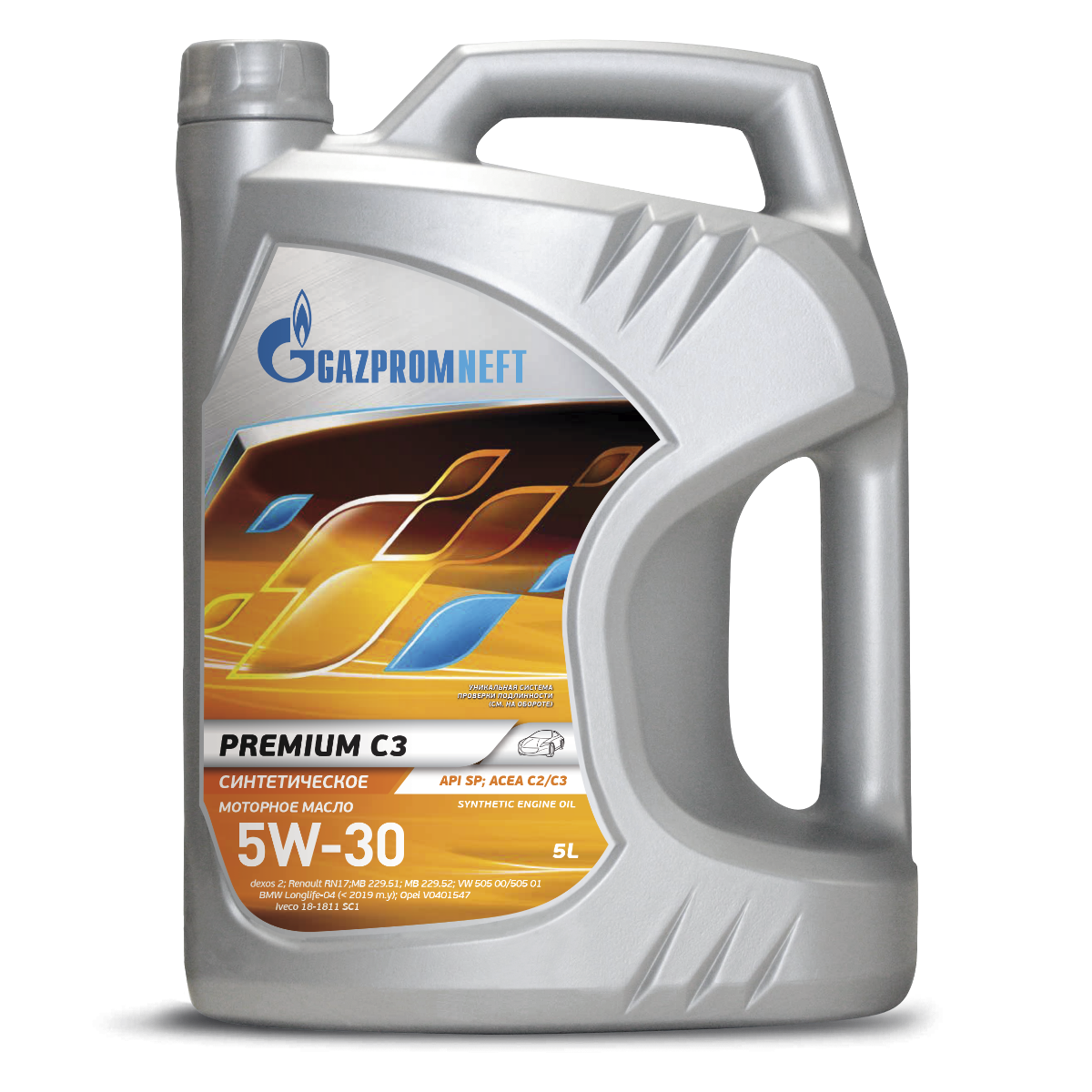 Gazpromneft Premium C3 5W-30 5 Litros